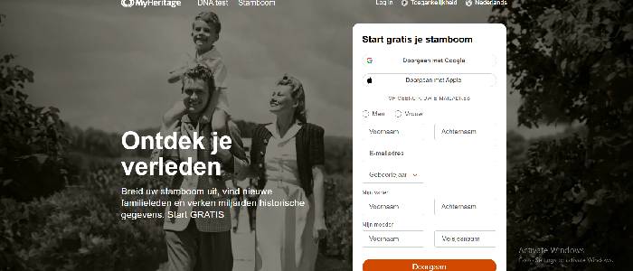 ۳. پلتفرم مای‌هریتیج (MyHeritage)؛ ماشین زمان خانوادگی