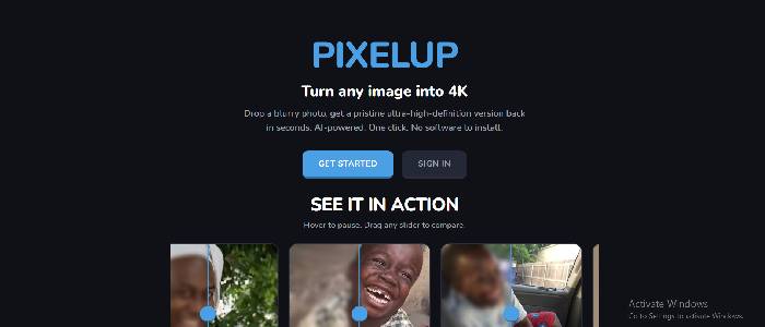 ۷. اپلیکیشن Pixelup؛ مخصوص کاربران آیفون (iOS)