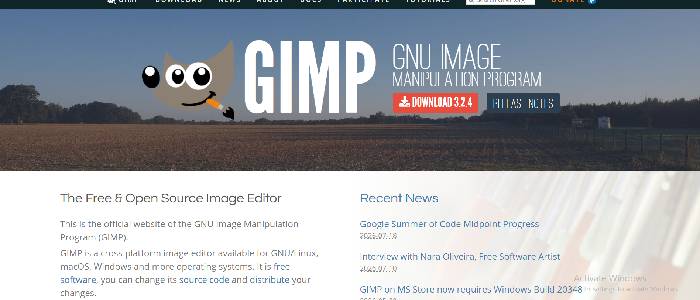 ۸. نرم‌افزار GIMP (با پلاگین هوش مصنوعی)؛ بهشت متن‌بازها